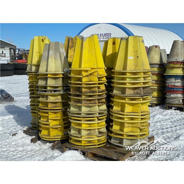 (2) PALLETS OF PIPE CONES