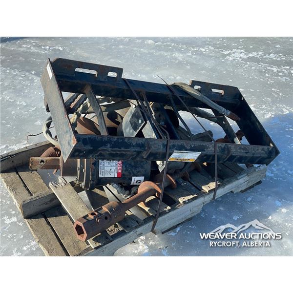 JOHN DEERE HYDRAULIC SKID STEER AUGER