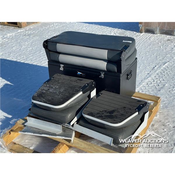 (3) BOAT SEATS