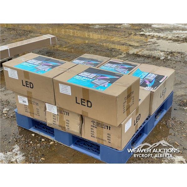 (8) 400W LED FLOOD LIGHTS