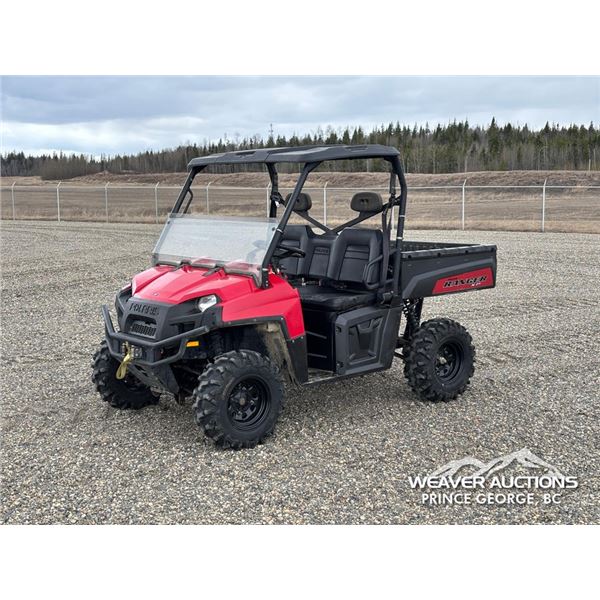 2009 POLARIS RANGER XP 800 EFI SIDE BY SIDE
