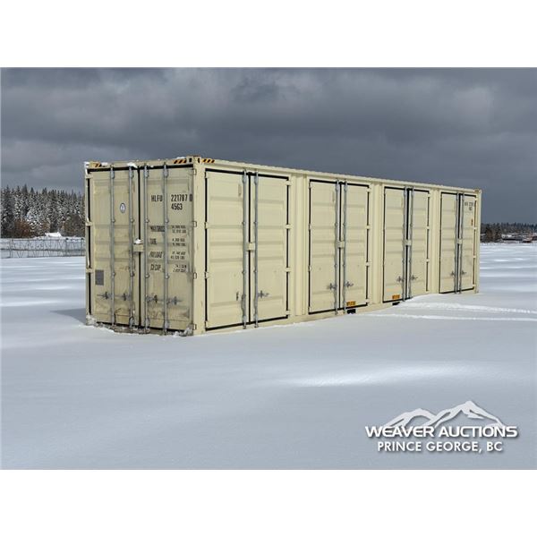 2025 8 X 40 FT. MULTI-DOOR SHIPPING CONTAINER