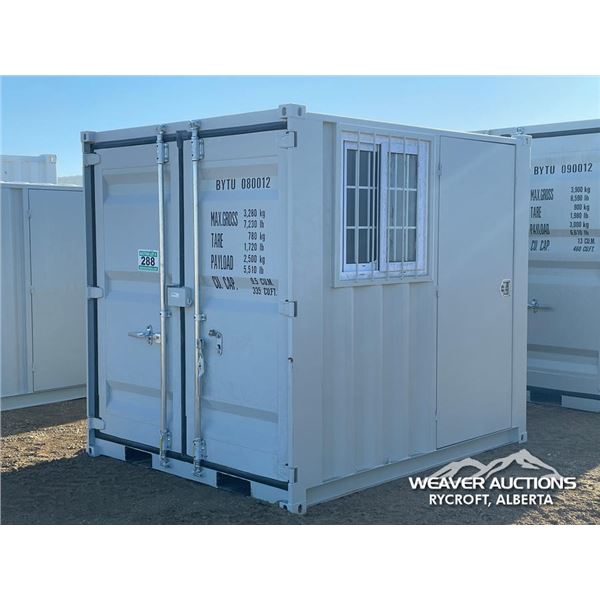 6.5 FT X 8 FT SHIPPING CONTAINER