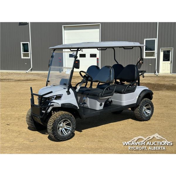 2024 ZLD-F2020TJY 4 PASSENGER GOLF CART (UNUSED)