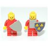 Image 8 : #19 RARE LEGO 375 YELLOW CASTLE FIGURE SET OF