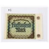 Image 2 : #61 1923  GERMAN 500 MARK PAPER BANKNOTE BILL