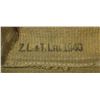 Image 3 : #89 WW2 CANADIAN KHAKI COMPASS POUCH 1940 ZL&T