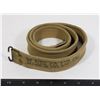 Image 1 : #91 WW2 LEE-ENFIELD RIFLE SLING 1940 W.MFG. CO LTD