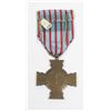 Image 2 : #125 WORLD WAR TWO FRENCH COMBATANT'S CROSS