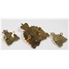 Image 2 : #136 1980'S RCMP QEII CAP BADGE COLLAR BADGE SET