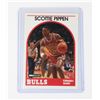 Image 1 : #328 SCOTTIE PIPPEN #244 CHICAGO BULLS CARD 1989