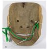 Image 2 : #555 VINTAGE JAPANESE CARVED WOODEN MASK 1900'S