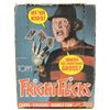 Image 1 : #232A TOPPS FRIGHT FLICKS CARD BOX FREDDY KRUGER