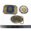 Image 1 : MAIN STATE POLICE BELT BUCKLE SMALL SIZE,