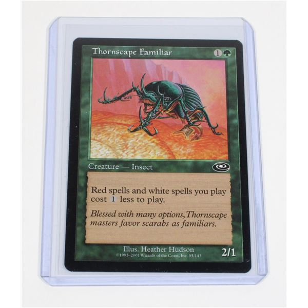 MAGIC THE GATHERING THORNSCAPE FAMILIAR 2001