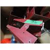 Image 2 : BOX C/W SAW HORSE BRACKETS, MISC TOOLS