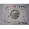 Image 2 : 1943 WORLD WAR II SWEDISH 25 ORE (0.9 SILVER)
