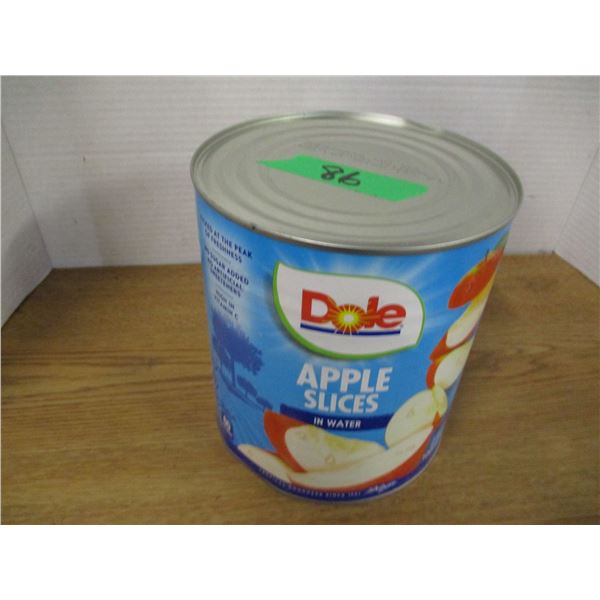 SHELF PULLS (AS IS):  DOLE APPLE SLICES (2.84L) - CAN