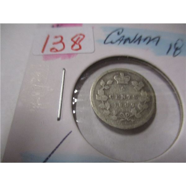 1897 CANADA VICTORIAN DIME