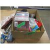 Image 3 : BOX C/W OFFICE SUPPLIES, CD'S, ETC