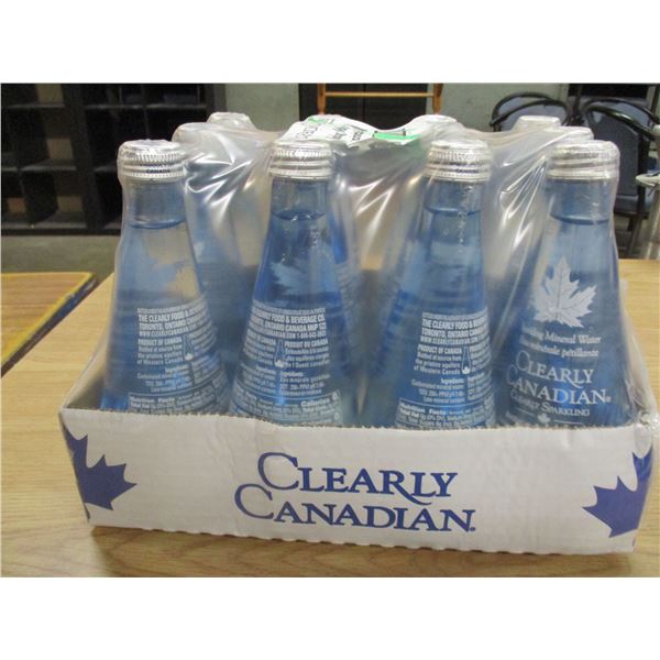 SHELF PULLS (AS IS):  CLEARLY CANADIAN MINERAL WATER (12 X 325 ML) - CASE