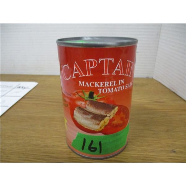 SHELF PULLS (AS IS):  CAPTAIN MACKEREL IN TOMATO SAUCE (425G) - CAN