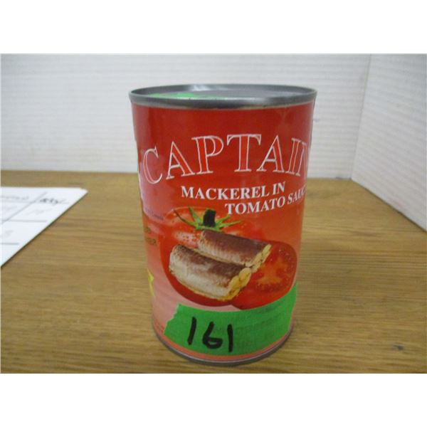 SHELF PULLS (AS IS):  CAPTAIN MACKEREL IN TOMATO SAUCE (425G) - CAN