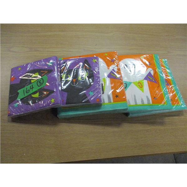 SHELF PULLS (AS IS):  5 PACKAGES OF NAPKINS