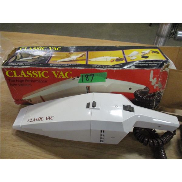 12 VOLT VACUUM