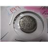 Image 1 : 1899 VICTORIAN FINE CANADA SILVER FIVE CENT