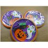 Image 1 : SHELF PULLS (AS IS):  8" HALLOWEEN PLATES - 3 BUNDLES