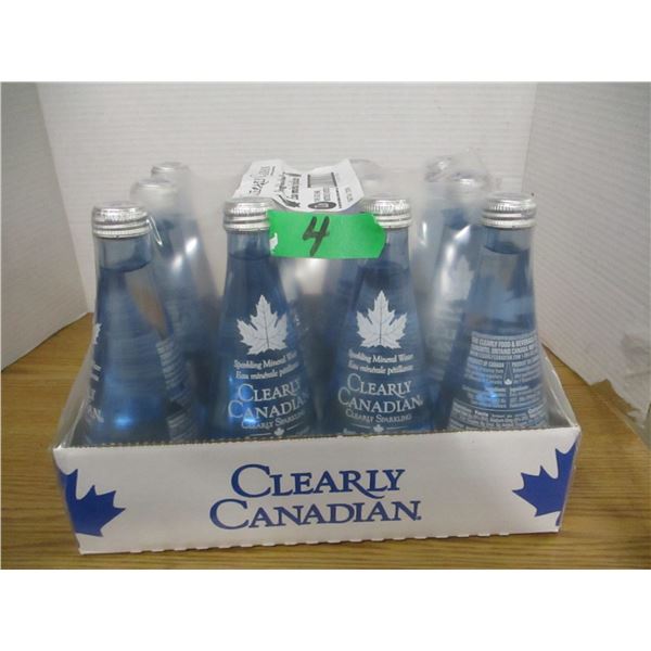 SHELF PULLS (AS IS):  CLEARLY CANADIAN MINERAL WATER (12 X 325 ML) - CASE
