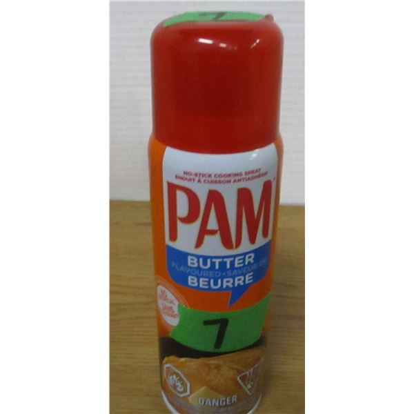 SHELF PULLS (AS IS):  BUTTER FLAVOR PAM COOKING SPRAY (141G) - CAN