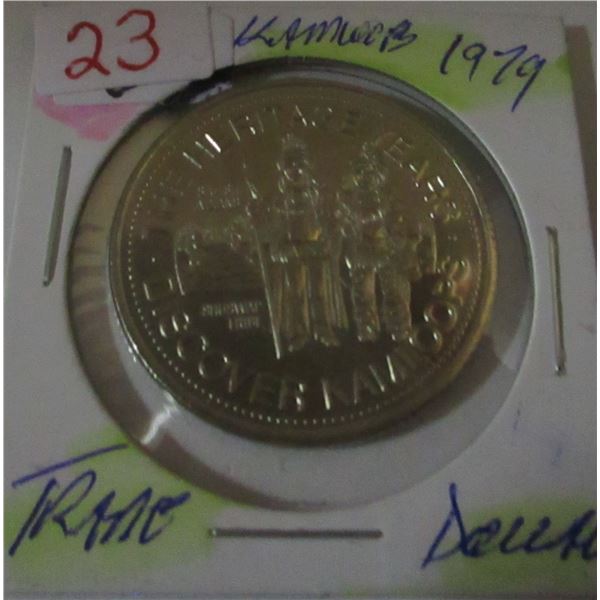 1979 KAMLOOPS BC TRADE DOLLAR