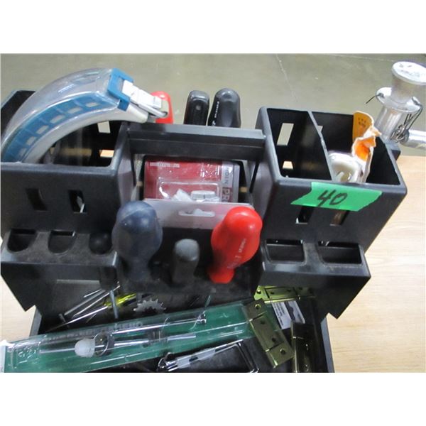 TOOL CADDY C/W ASSORTED TOOLS