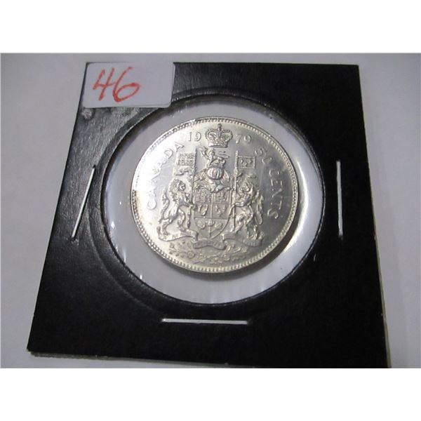 1979 CANADA FIFTY CENT COIN