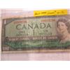 Image 1 : 1954 CANADA $1 BILL