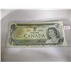 Image 2 : 1973 CANADA $1 BILL