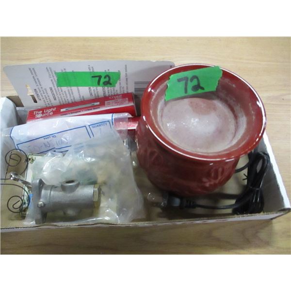 FLAT C/W FLOVALVE, LITES, MISC