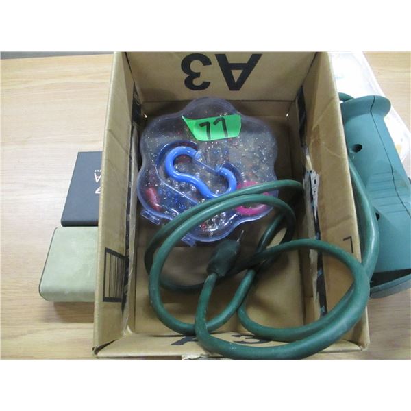 TIMER LIGHT, NECK PILLOW, MISC GOODS