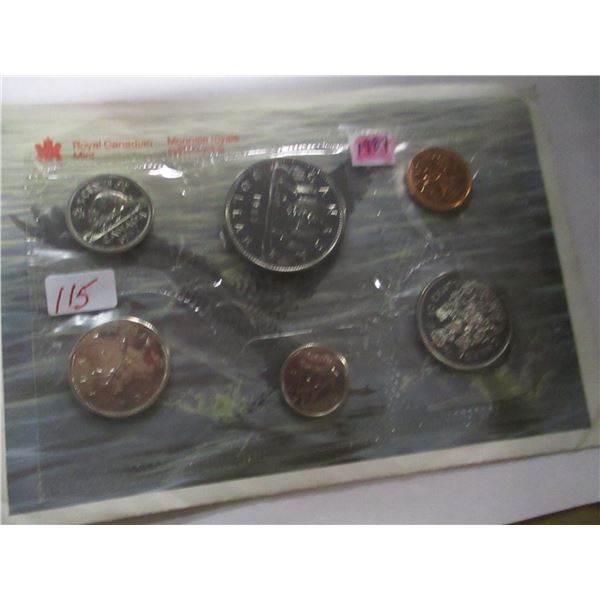 1987 PROOF CANADA MINT SEALED COIN SET