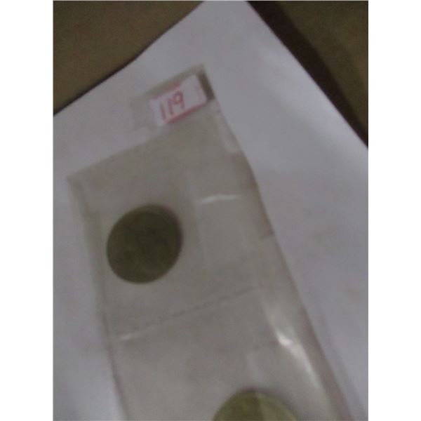 1972 REPUBLIC OF FRANCE 20 CENT COINS