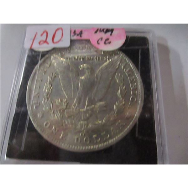 1879 CARSON CITY USA SILVER DOLLAR (NOT TESTED - AS IS - SILVER CONTENT NOT VERIFIED)