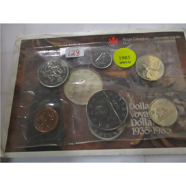 1985 PROOF CANADA MINT SEALED COIN SET