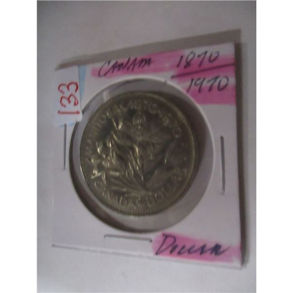 1870 - 1980 CANADA MANITOBA DOLLAR