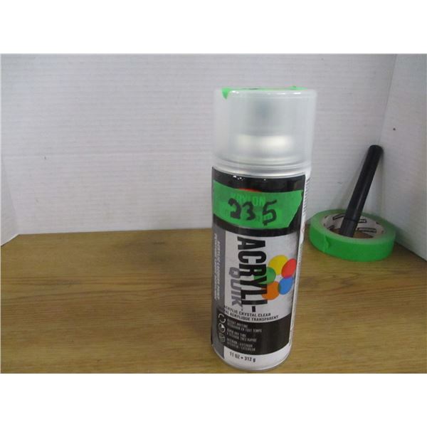 ACRYLIC CRYSTAL CLEAR PAINT (312G) - CAN