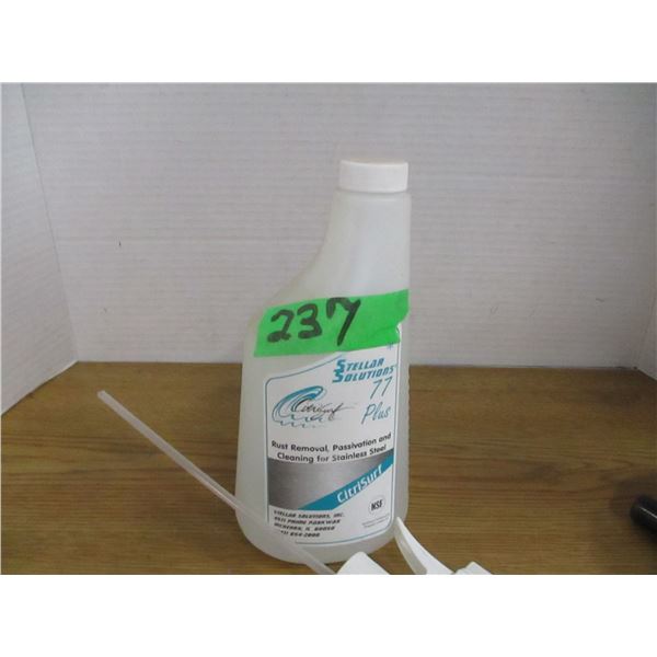STAINLESS CLEANER C/W PUMP - BOTTLE