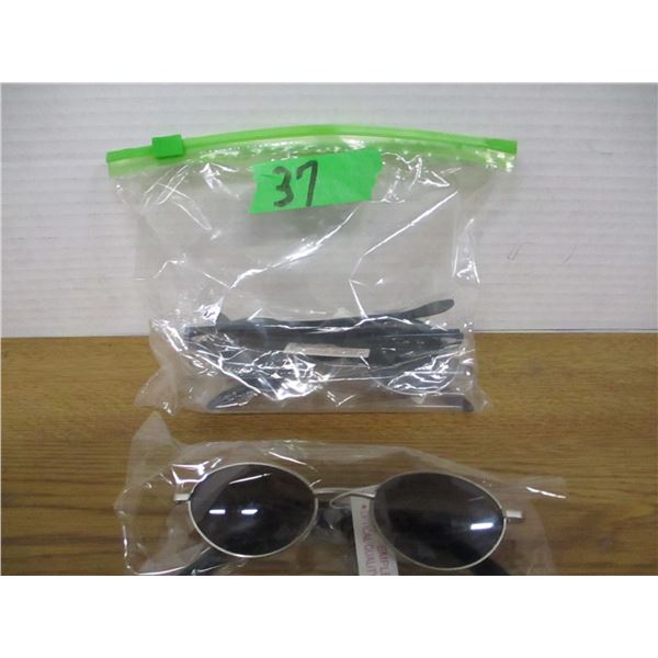 NEW:  BAG C/W 3 PAIR SUNGLASSES