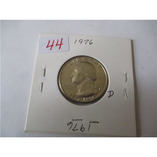 1976D USA 25 CENT