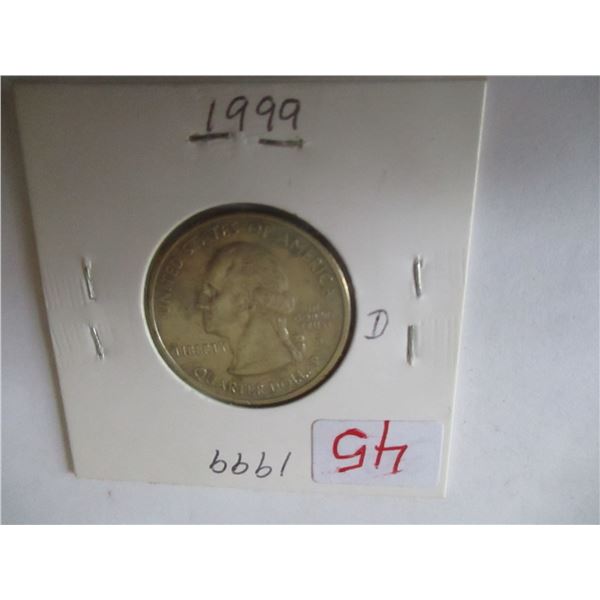 1999D USA 25 CENT